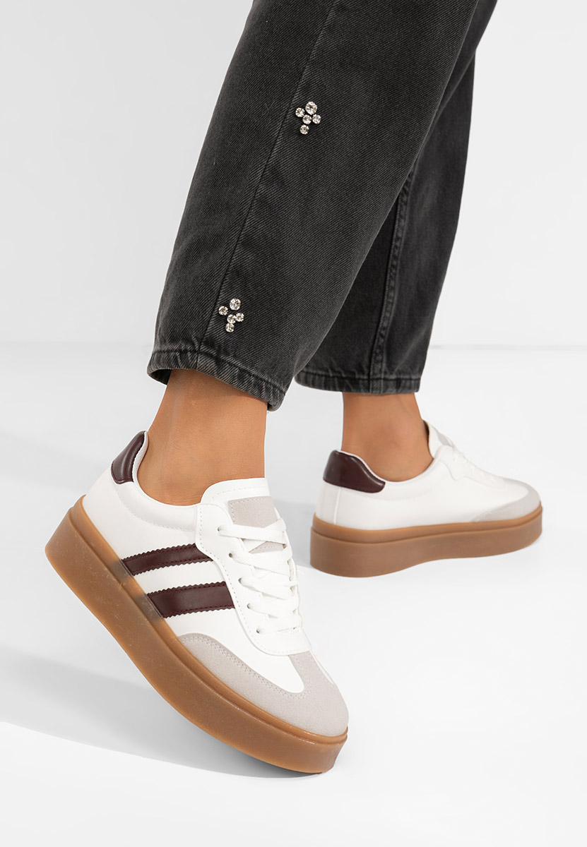 Ženske sneakers Baryba vinsko crvena