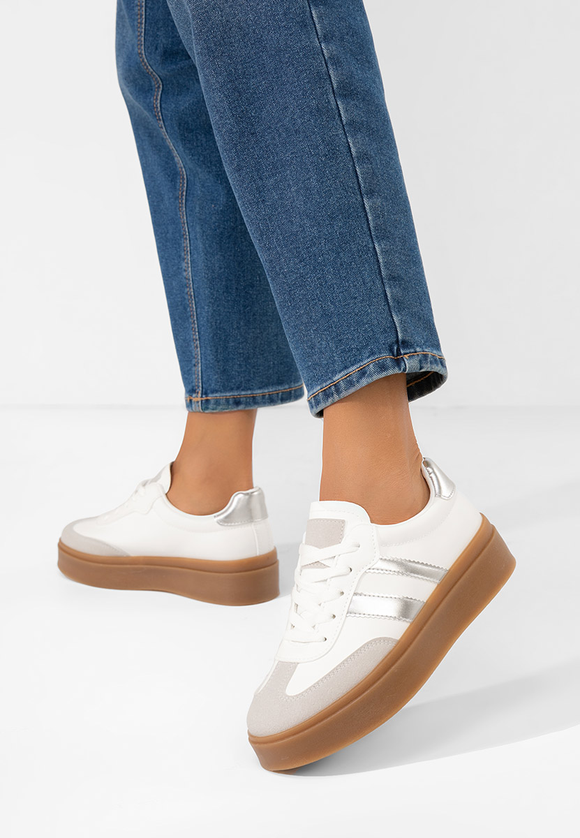 Ženske sneakers Baryba srebrno