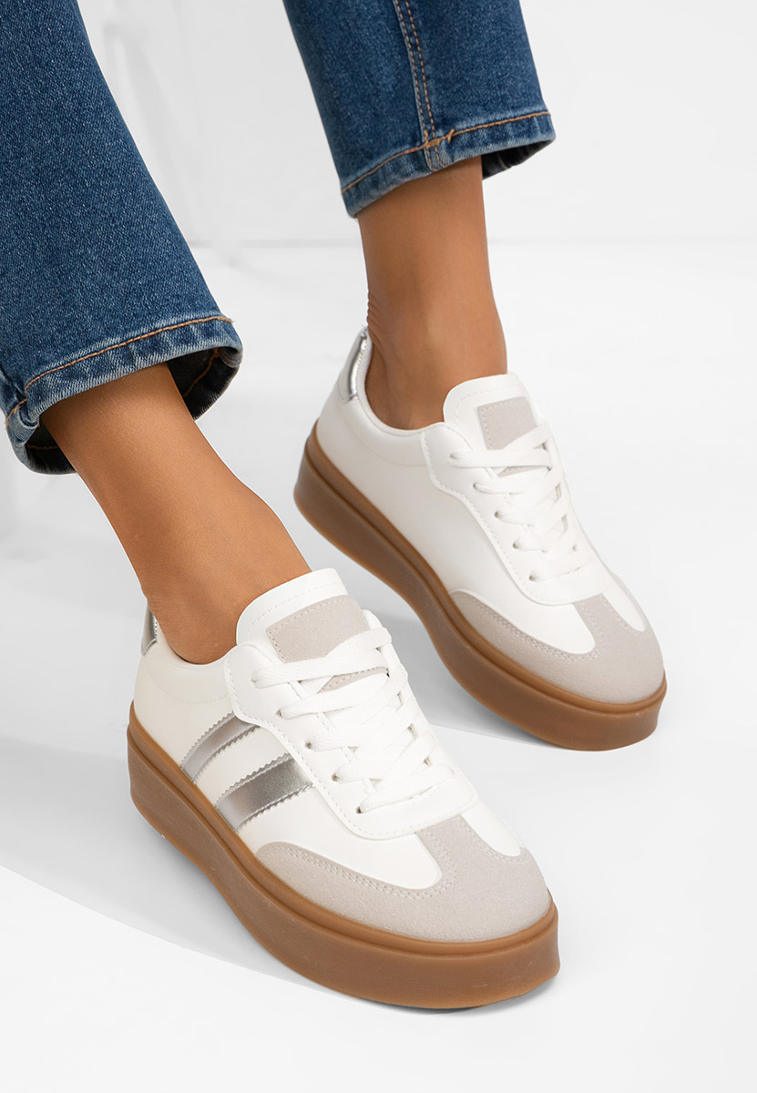 Ženske sneakers Baryba srebrno