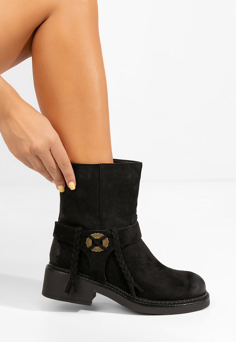 Ženske gležnjače Alasika crno