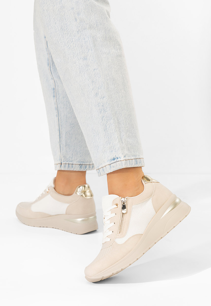 Tenisice na punu petu Floreia bež