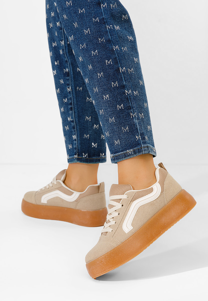 Ženske sneakers Davira kaki