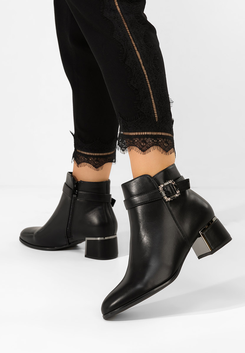 Gležnjače na block petu Freina V2 crno