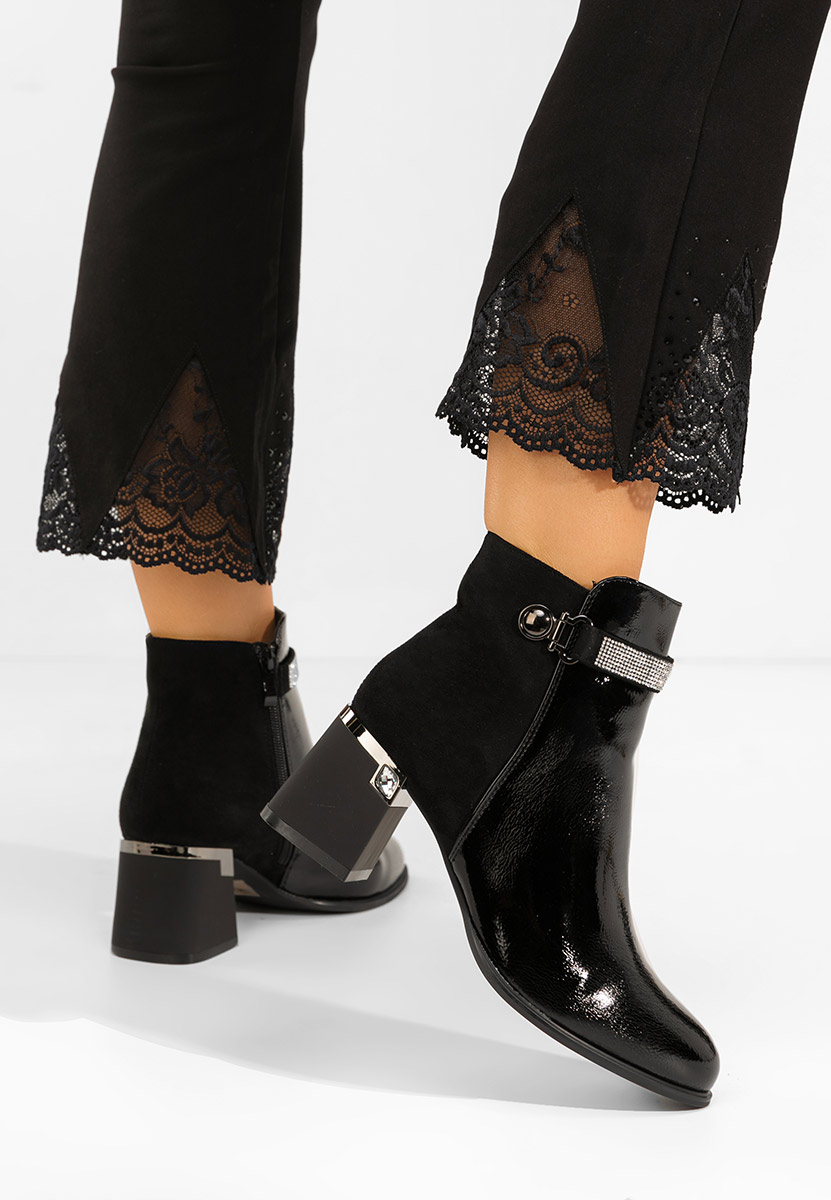 Elegantne gležnjače Grasiela crno