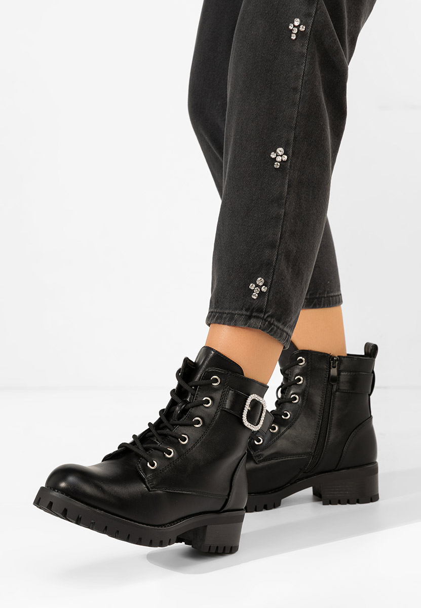 Ženske gležnjače Garneta V2 crno