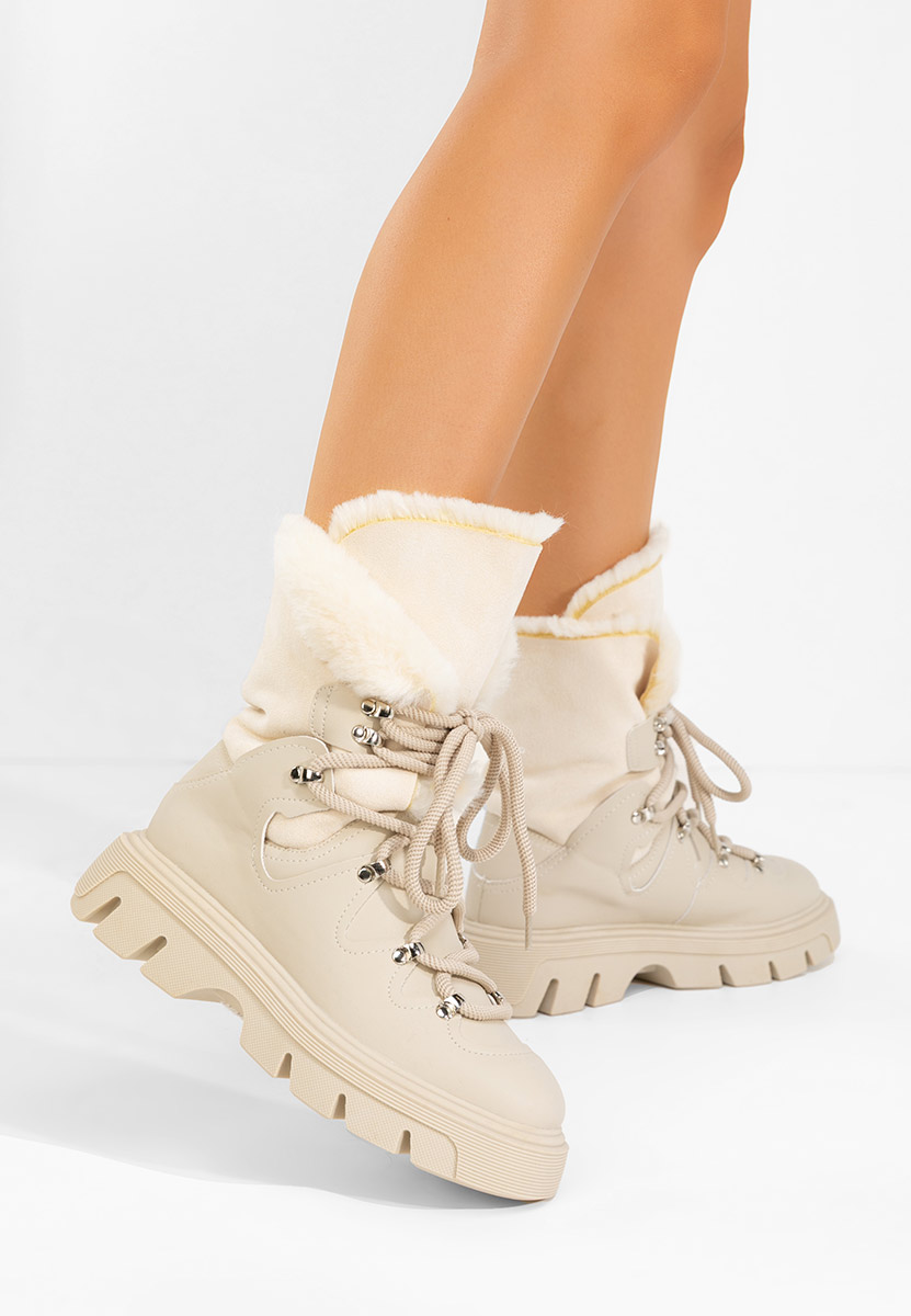 Zimske gojzerice za žene Celima bež