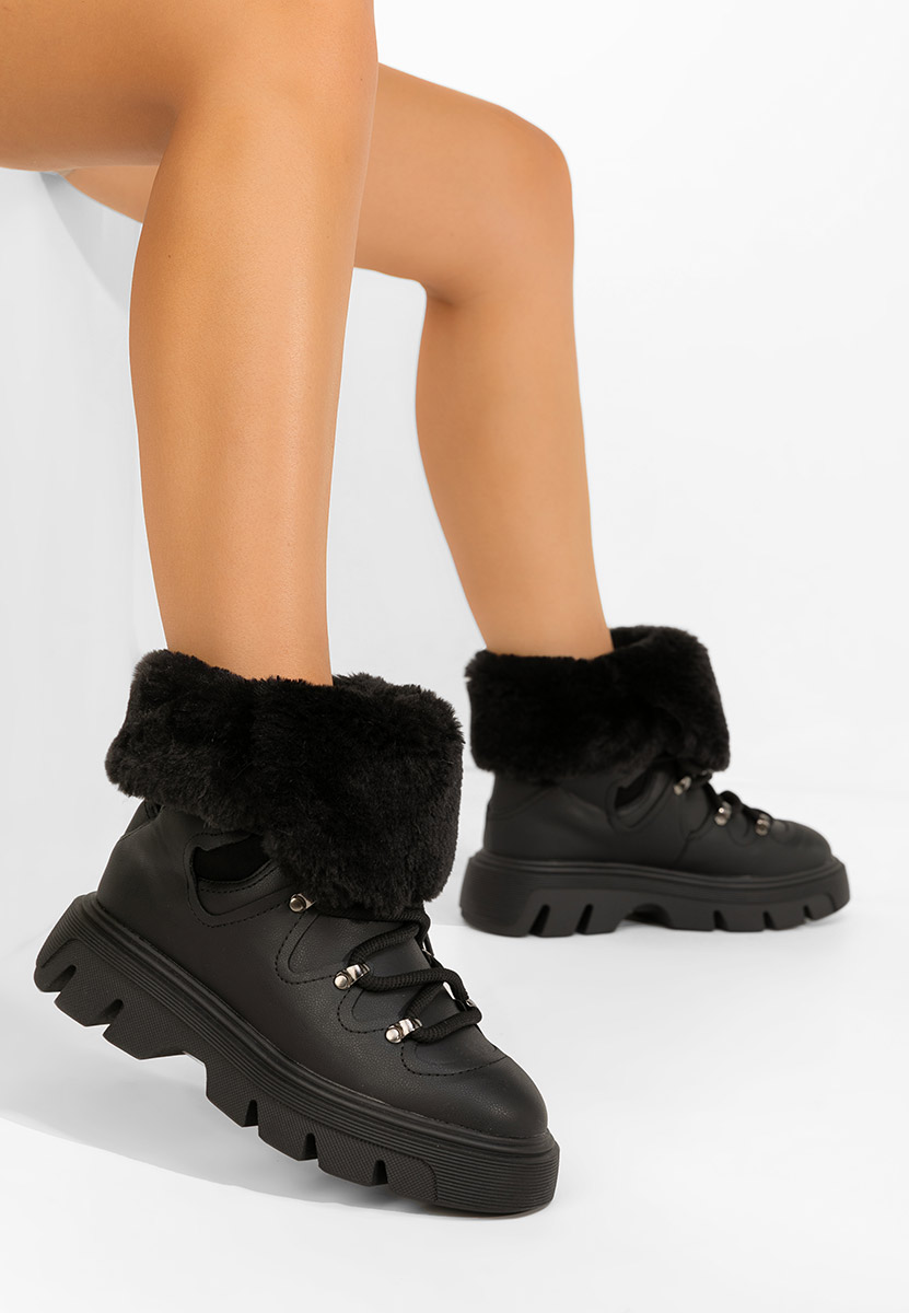 Zimske gojzerice za žene Celima crno