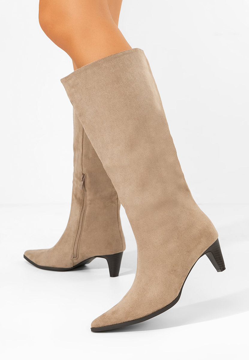 Elegantne čizme Favora kaki