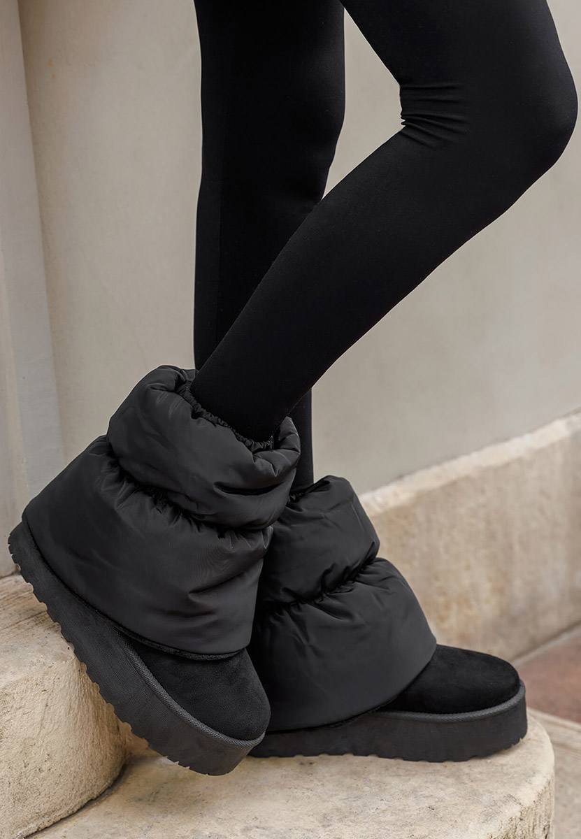 Čizme s platformom Aydena crno