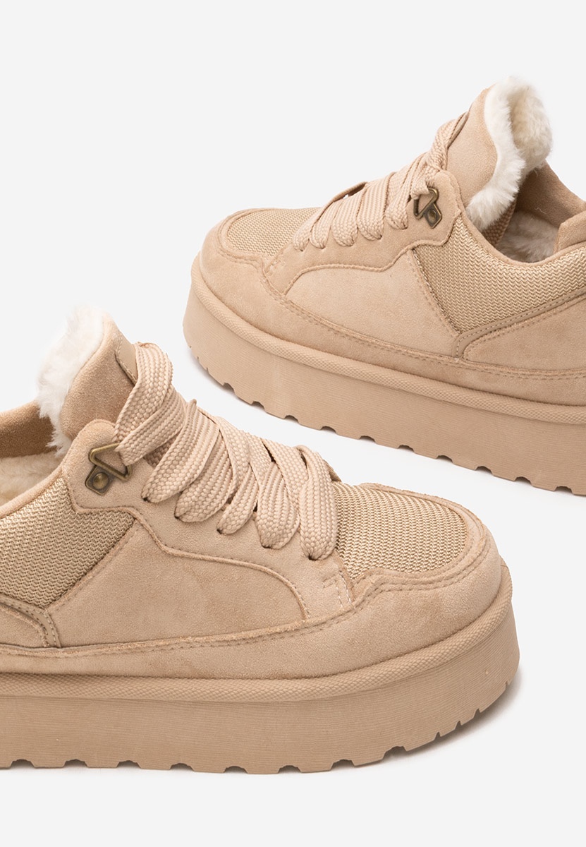 Tenisice sa platformom Isariel kaki