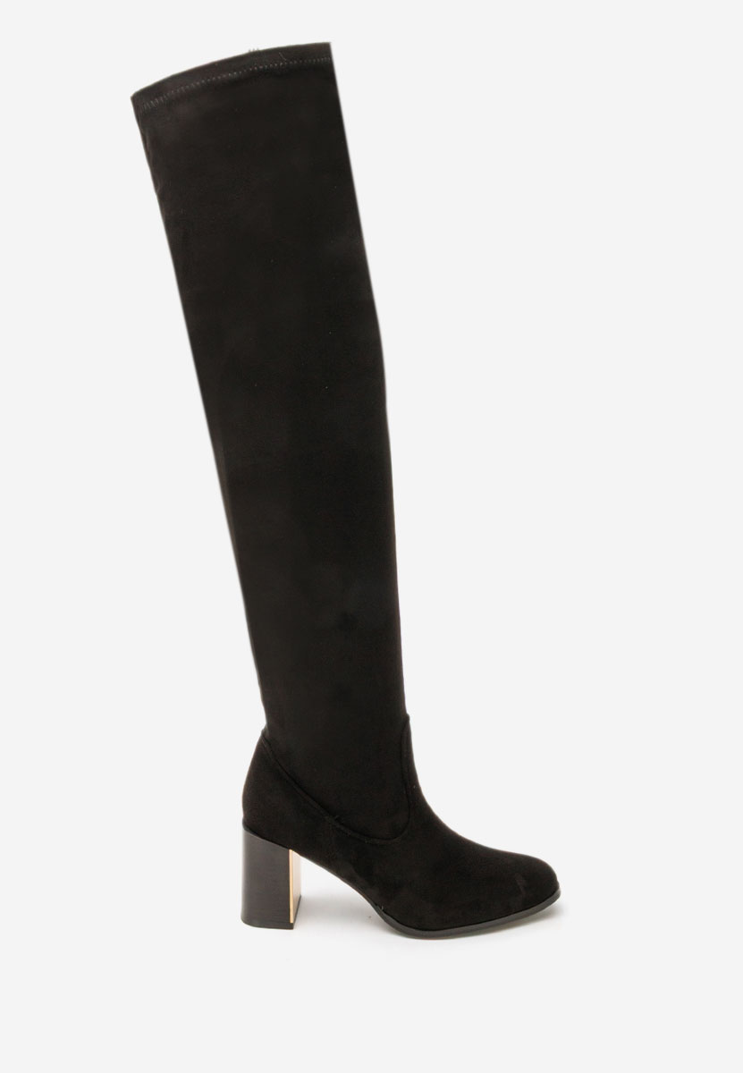 Čiizme iznad koljena Jeanne V2 crno
