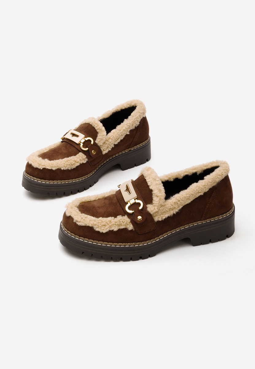 Ženske mokasinke Silvora braon