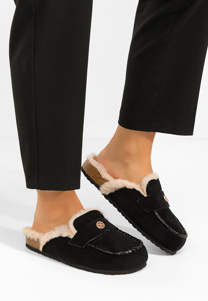 Ženske klompa Mirania crno