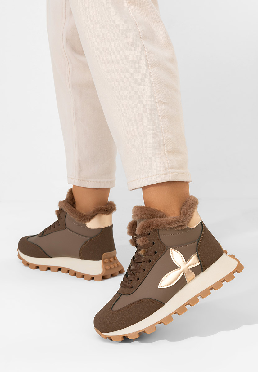 Zimske tenisice za žene Ozia braon