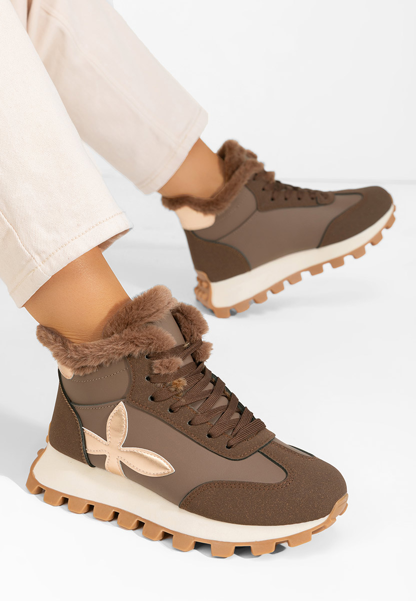 Zimske tenisice za žene Ozia braon