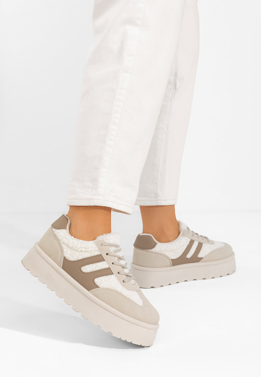 Tenisice sa platformom Luniva bež