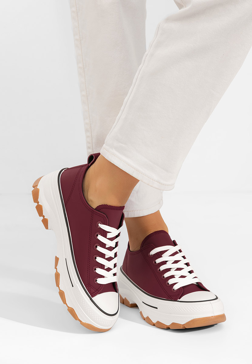 Tenisice s Platformom Raviana V4 vinsko crvena