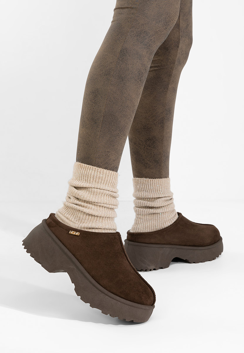 Ženske klompa Veyra V2 braon