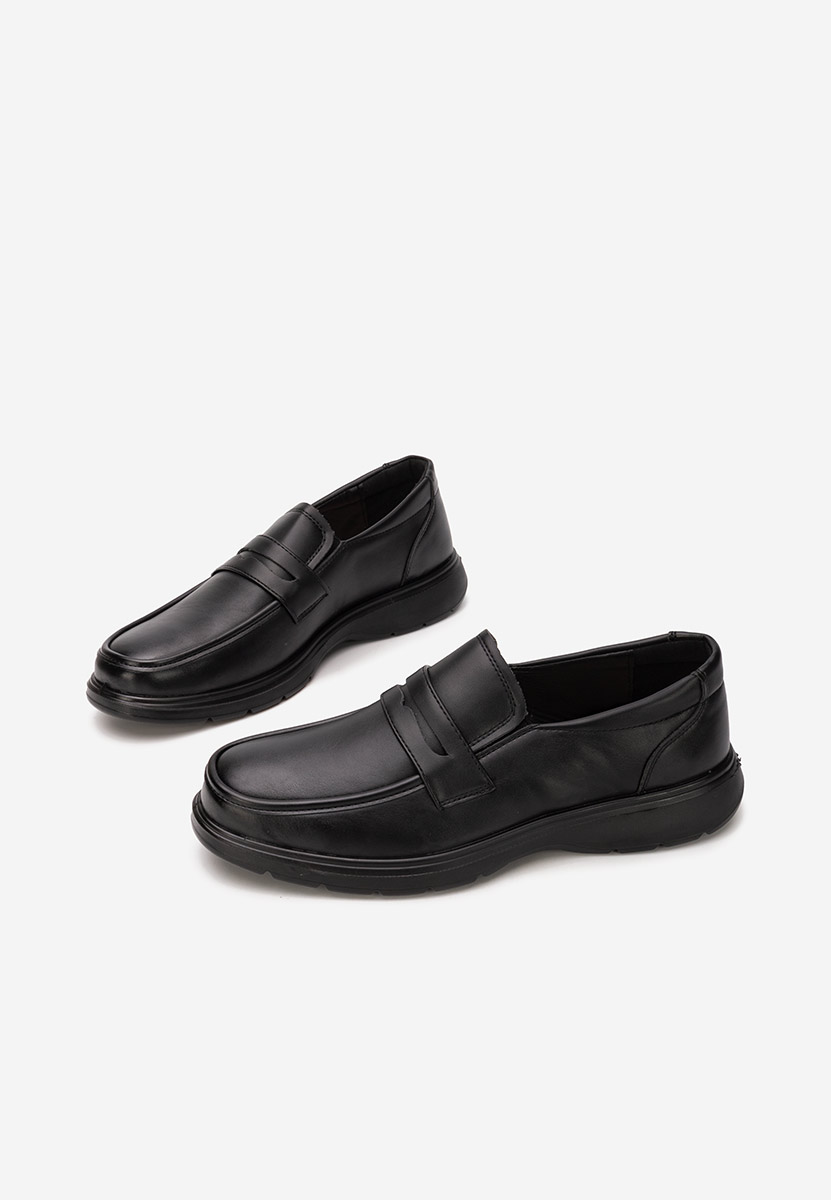 Muški mokasinke Seldor crno