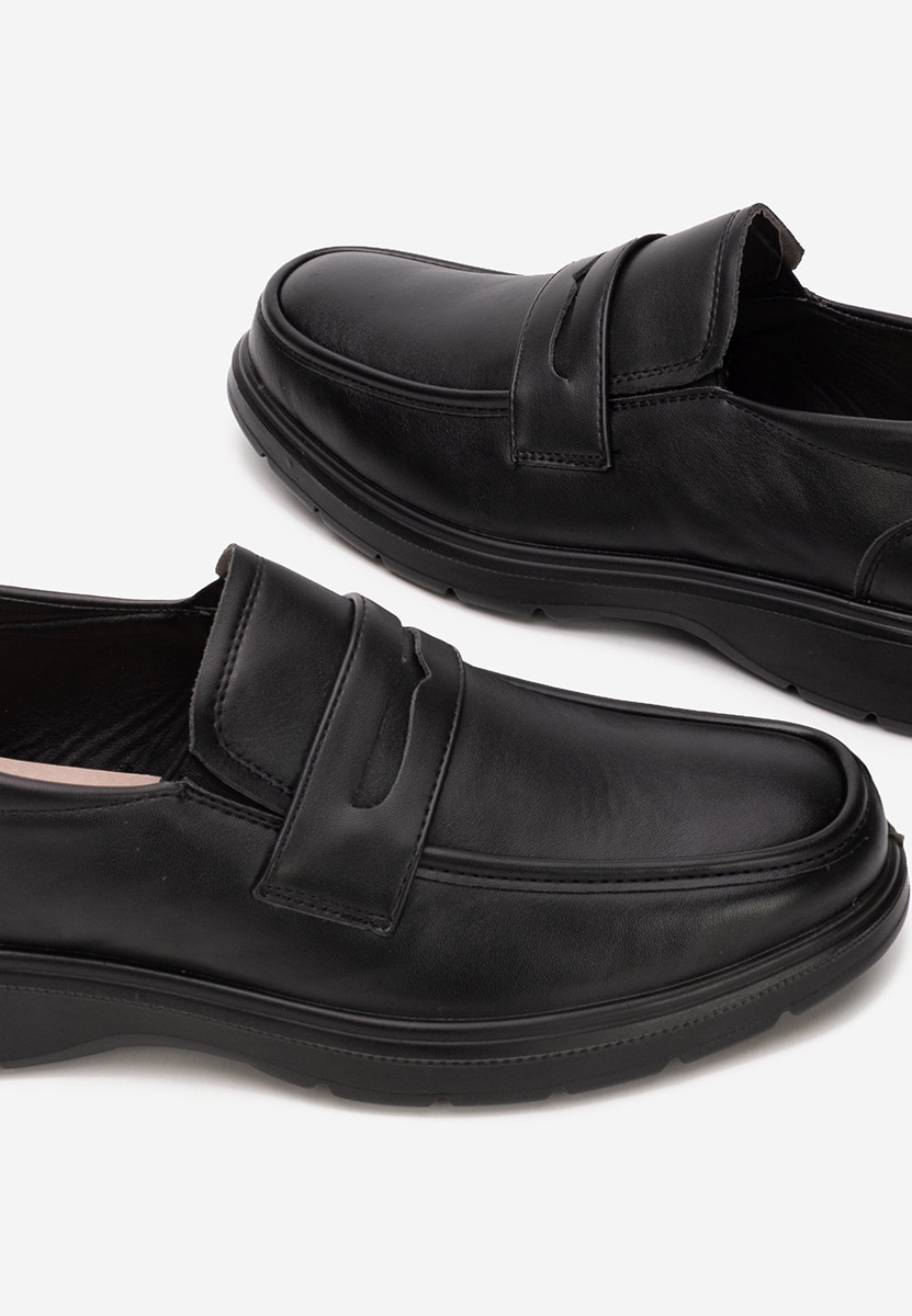 Muški mokasinke Seldor crno