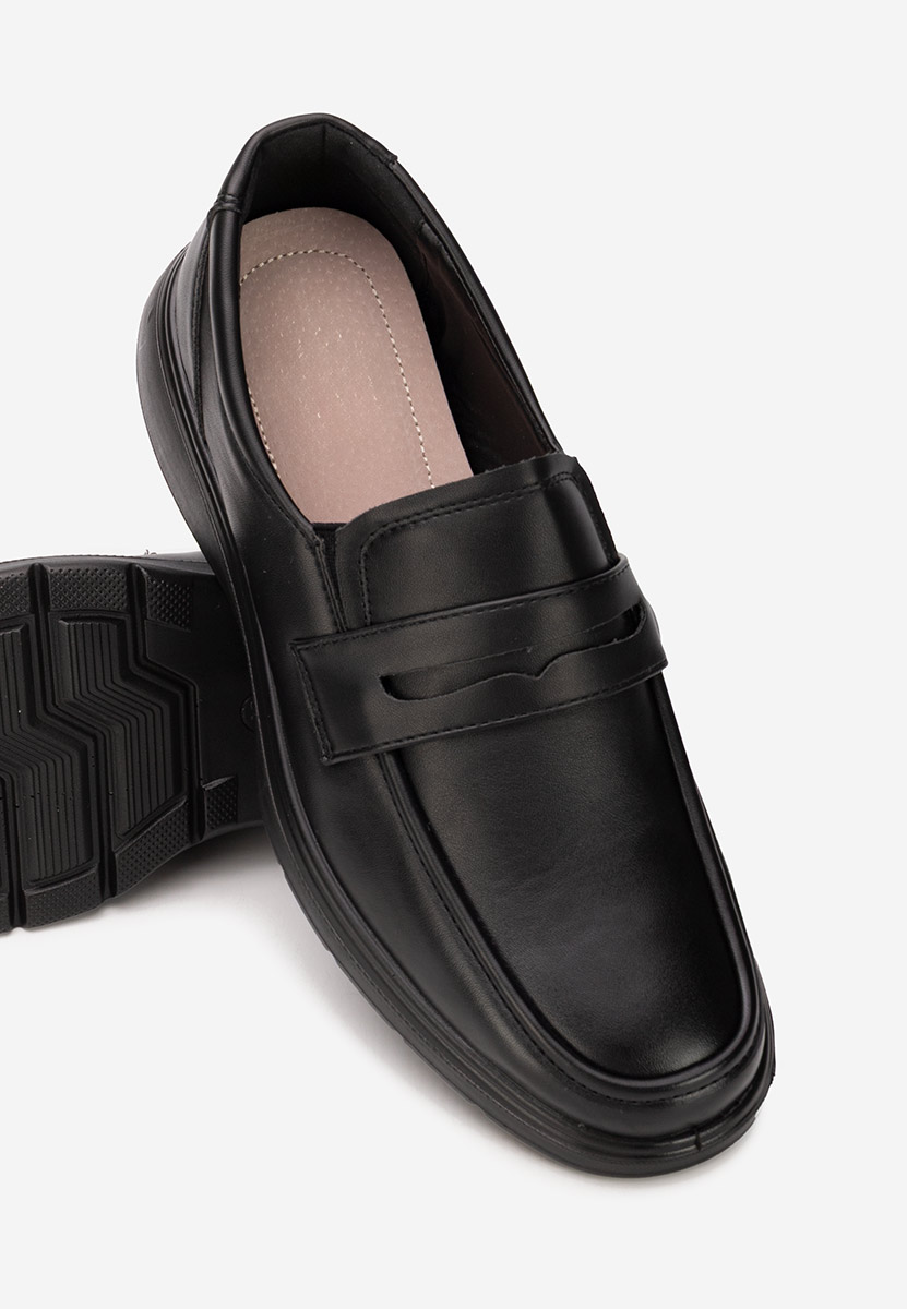 Muški mokasinke Seldor crno