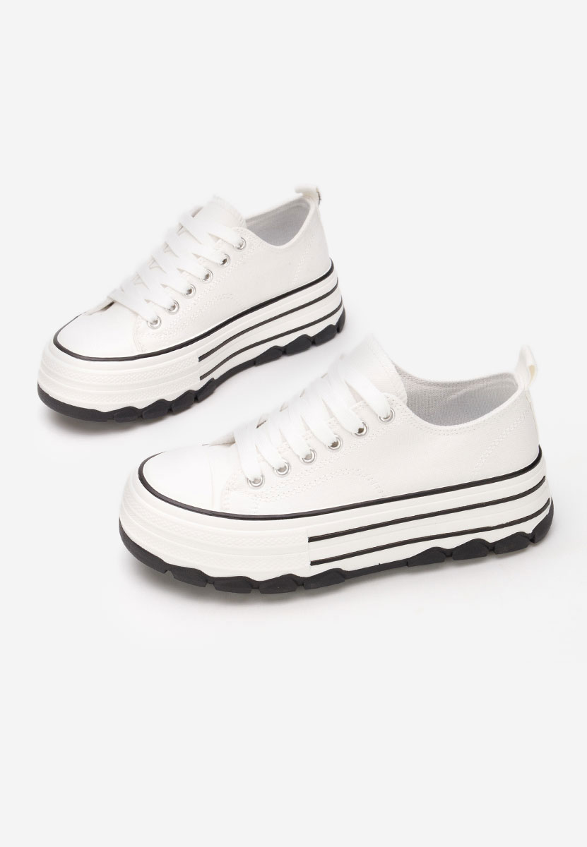 Tenisice s Platformom Zenoria bijele