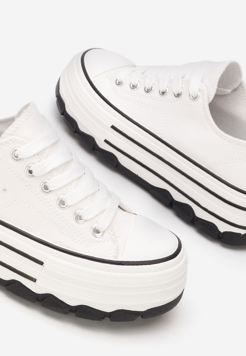 Tenisice s Platformom Zenoria bijele