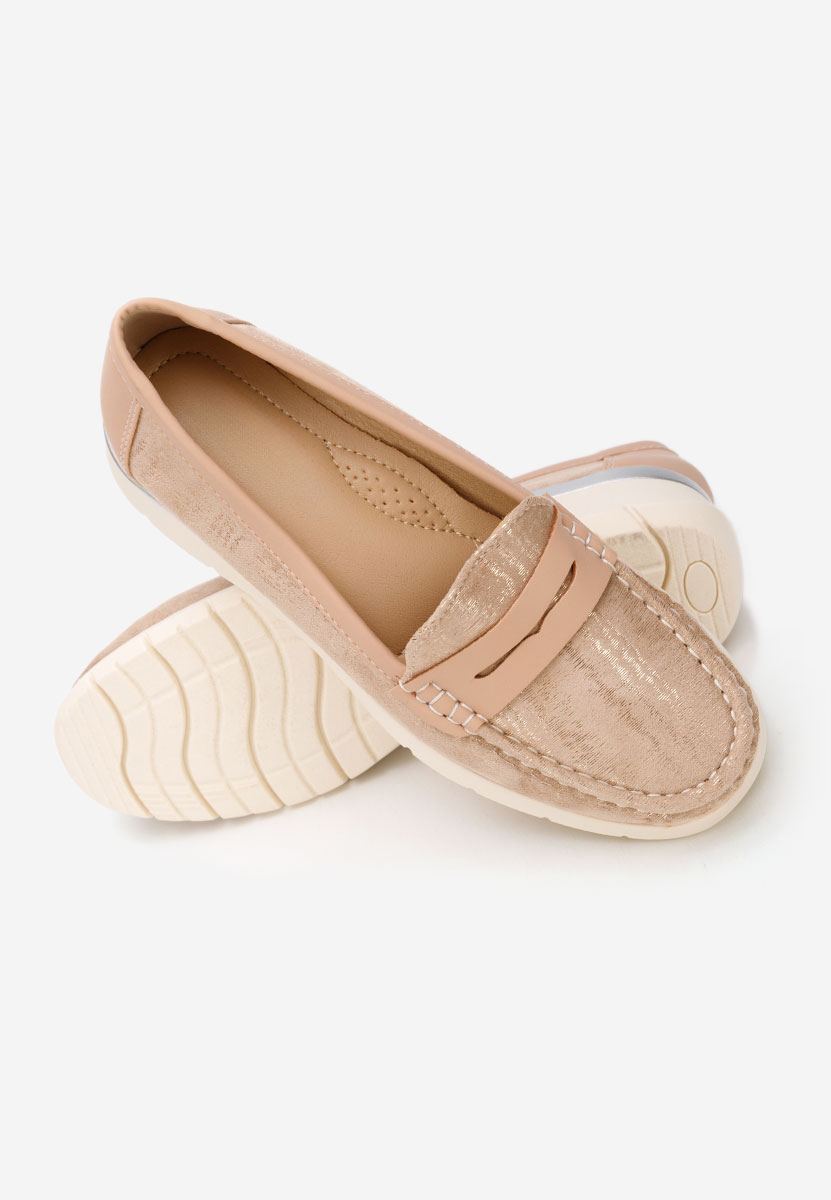 Ženske mokasinke Martinea zlatno