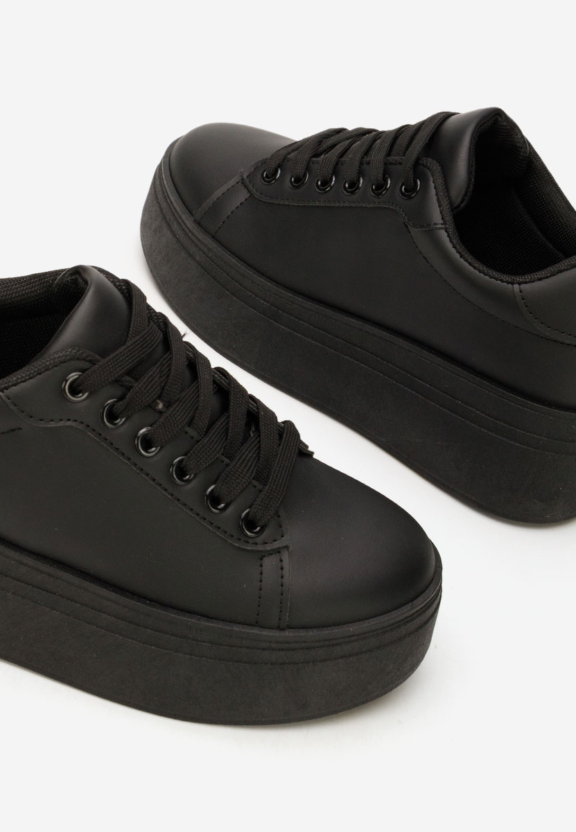 Tenisice sa platformom Albea crno