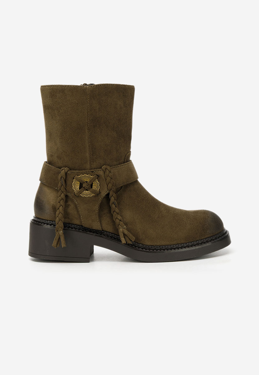 Ženske gležnjače Alasika zeleno