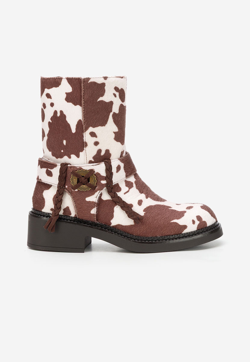 Ženske gležnjače Alasika životinjski print