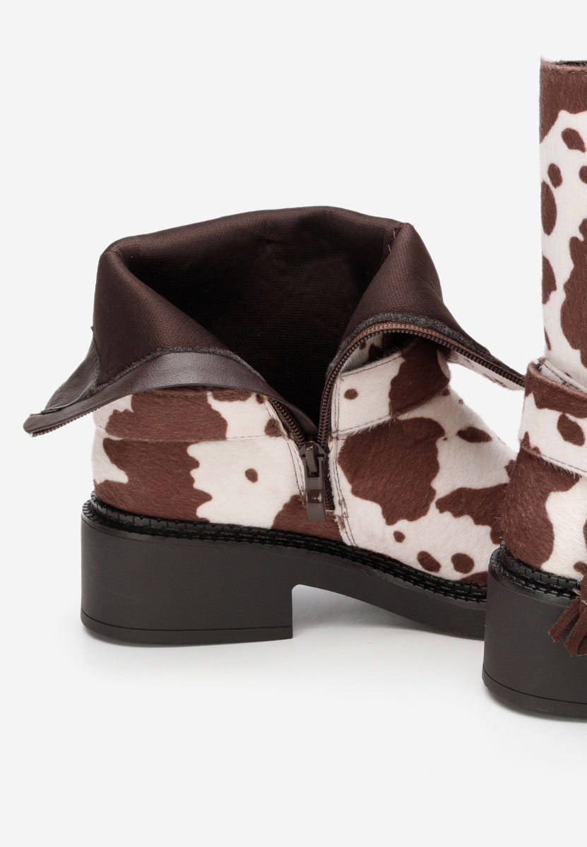 Ženske gležnjače Alasika životinjski print