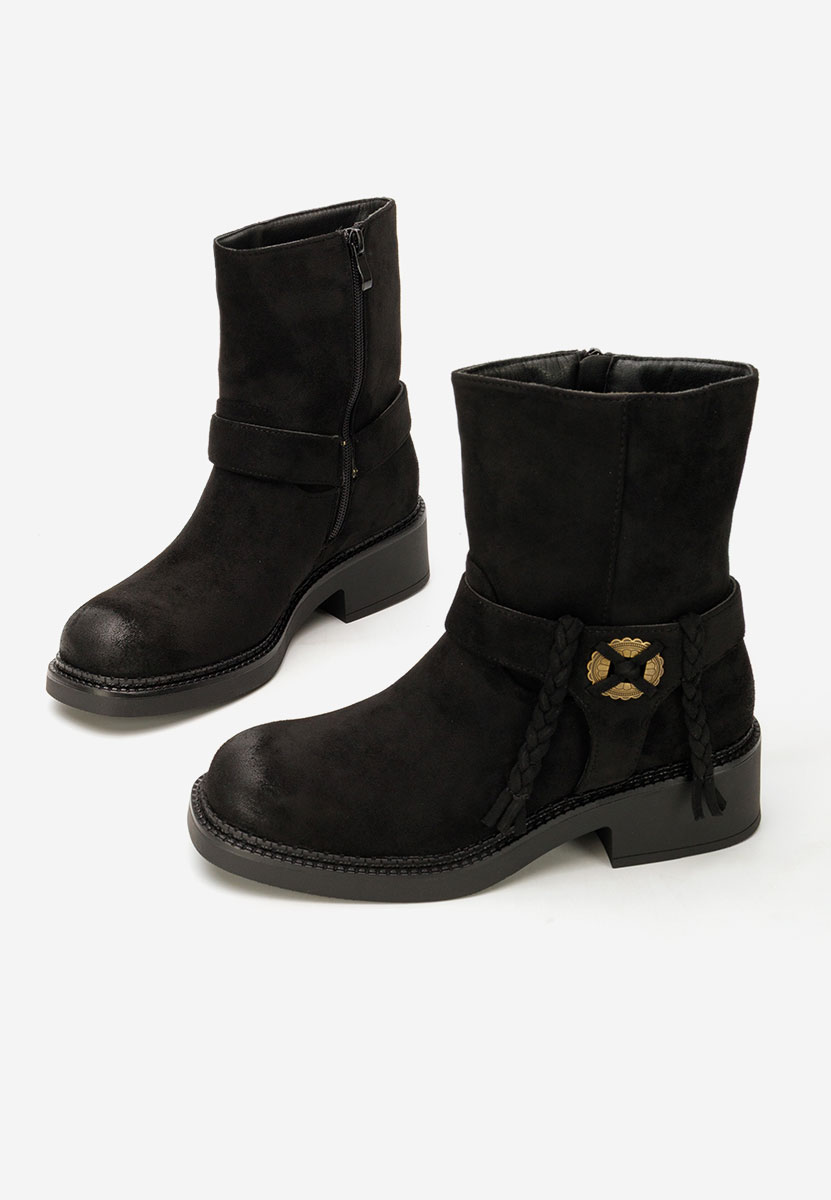 Ženske gležnjače Alasika crno