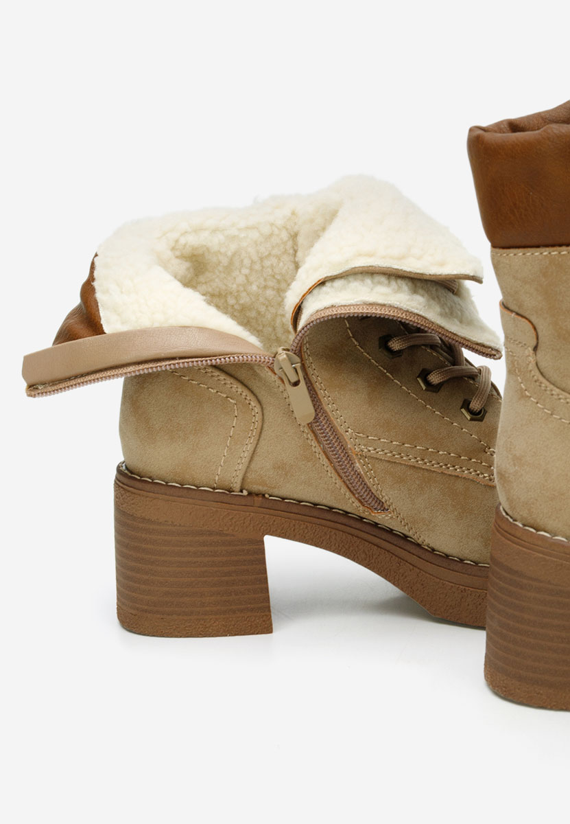 Ženske gležnjače Celoria kaki