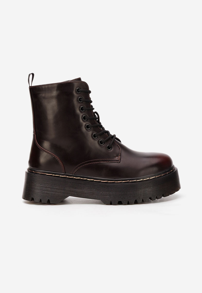 Ženske gojzerice Martensa vinsko crvena