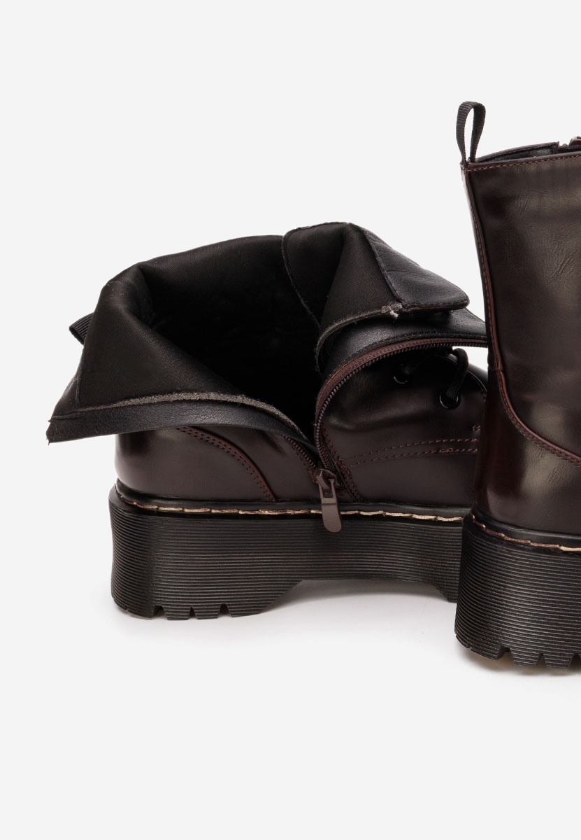 Ženske gojzerice Martensa vinsko crvena