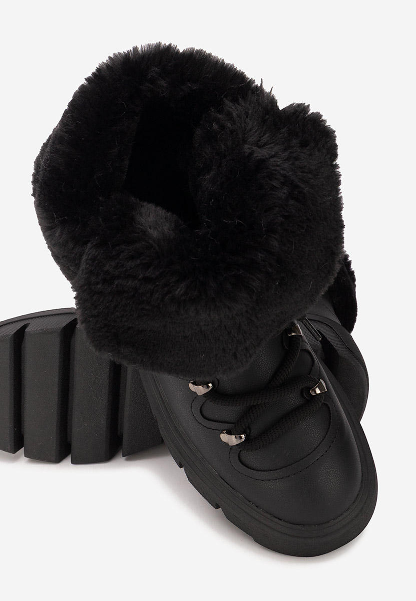 Zimske gojzerice za žene Celima crno