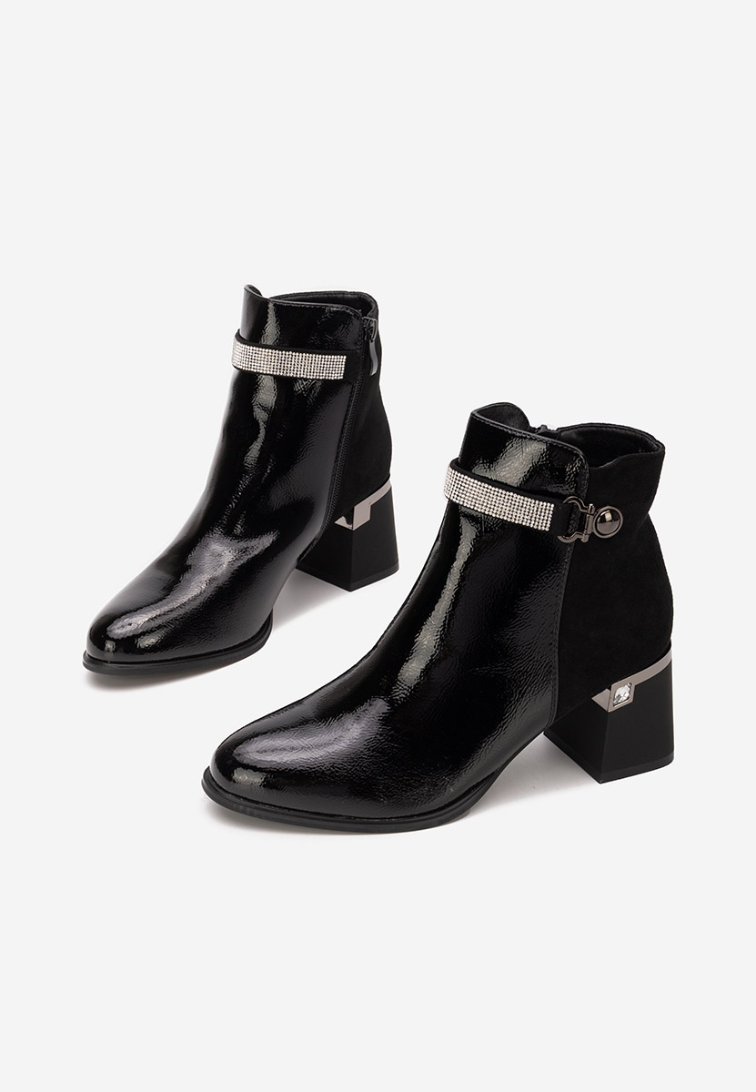 Elegantne gležnjače Grasiela crno