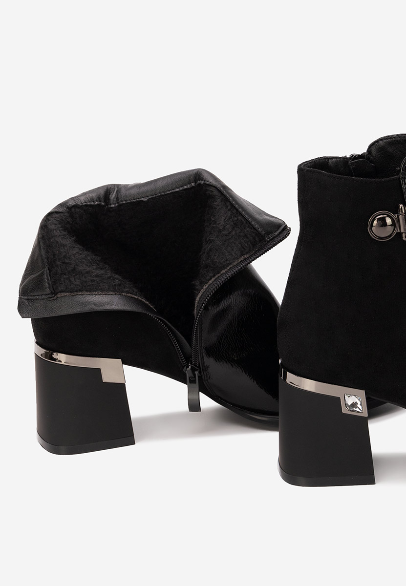 Elegantne gležnjače Grasiela crno