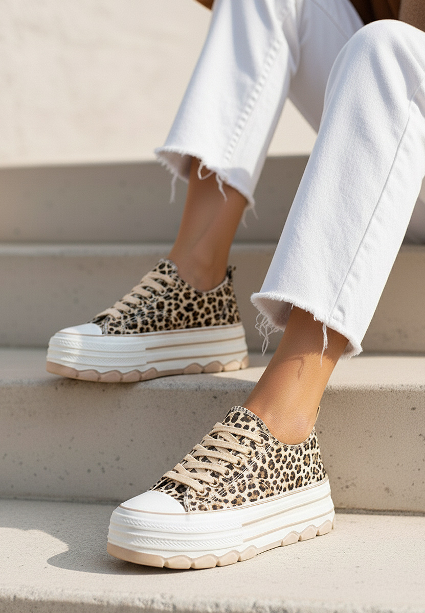 Tenisice s Platformom Zenoria leopardi