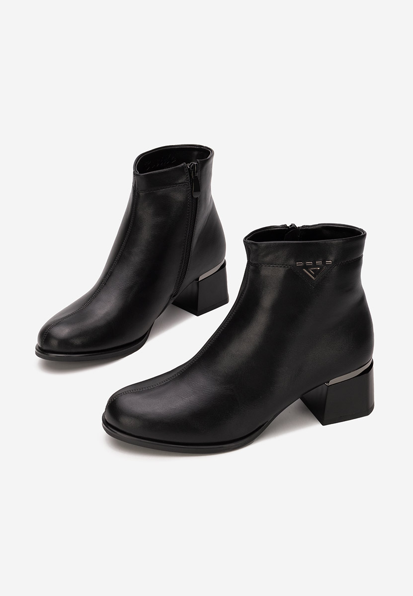 Gležnjače na petu Takita V2 crno