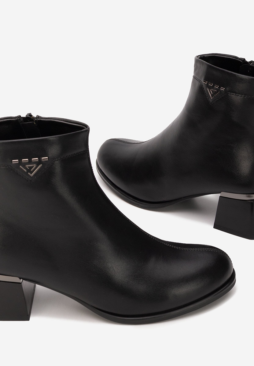 Gležnjače na petu Takita V2 crno