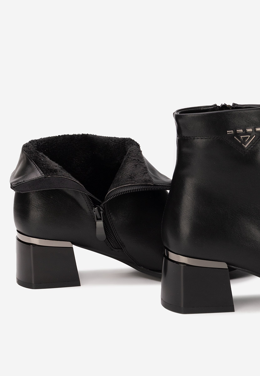 Gležnjače na petu Takita V2 crno