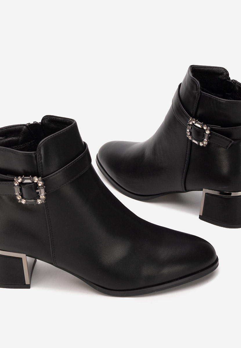 Gležnjače na block petu Freina V2 crno