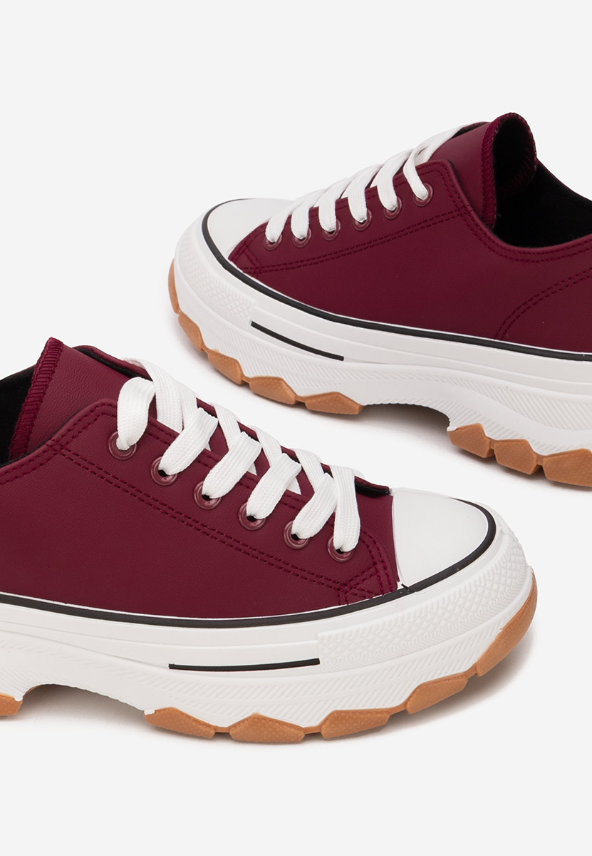 Tenisice s Platformom Raviana V4 vinsko crvena