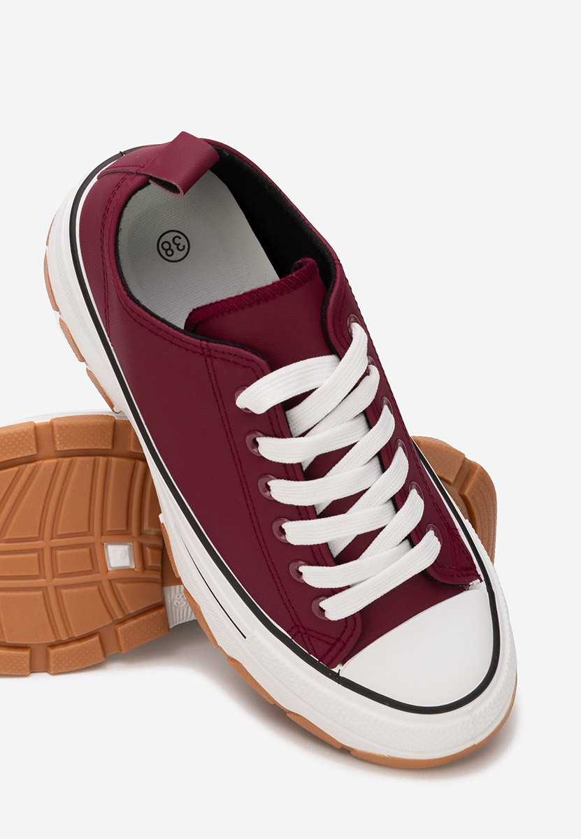 Tenisice s Platformom Raviana V4 vinsko crvena