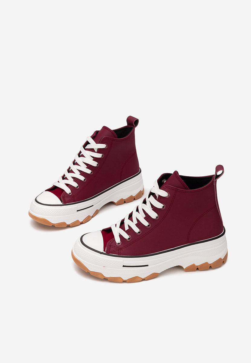 Tenisice s Platformom Raviana V5 vinsko crvena