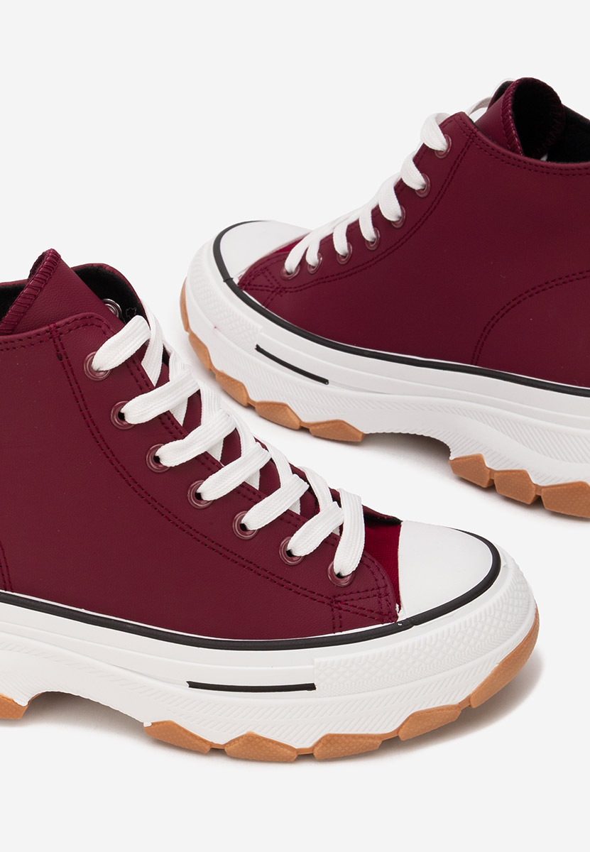 Tenisice s Platformom Raviana V5 vinsko crvena