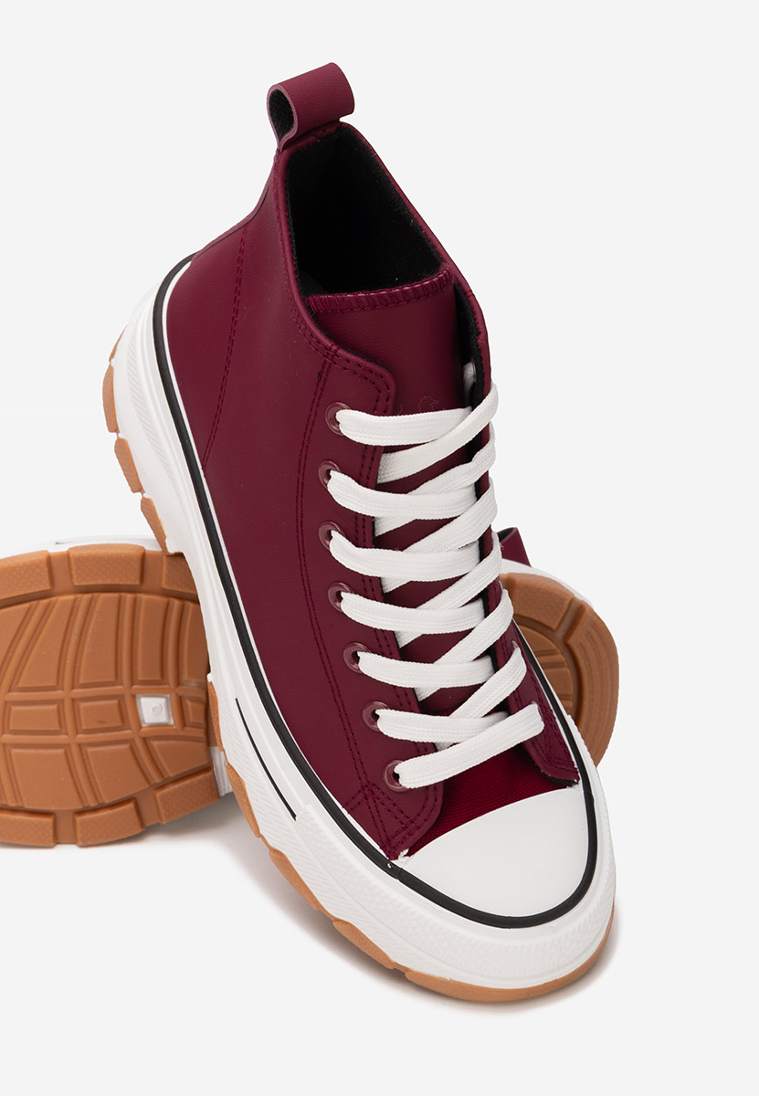 Tenisice s Platformom Raviana V5 vinsko crvena