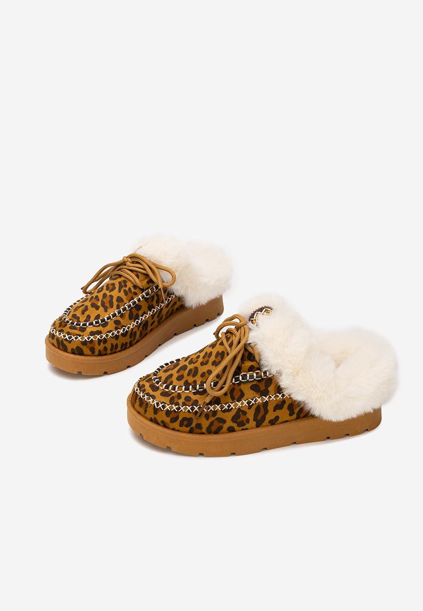 Ženske klompa Leainia V2 leopardi